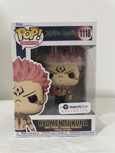 Funko Pop Ryomen Sukuna - Galactic Toys Exclusivo-Jujutsu Kaisen-1118