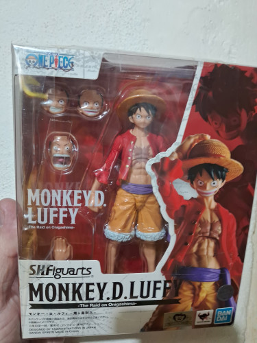 Action Figures S.H. Figuarts One Piece Luffy Raid on Onigashima Bandai - Animation One Piece - #