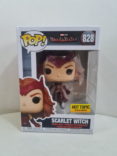 SCARLET WITCH WANDA HOT TOPIC Marvel WandaVision #828 - Produto Original