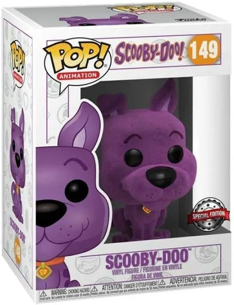 Funko Pop SCOOBY-DOO FLOCKED PELUDINHO-Scooby Doo-149