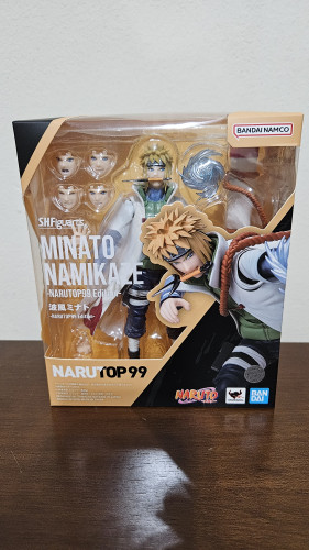 Action Figures SH Figuarts Minato Top99 - Novo-Naruto Shippuden-