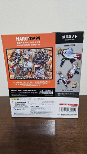 Action Figures SH Figuarts Minato Top99 - Novo - Naruto Shippuden - #