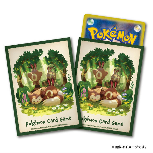 Sleeve PokÉmon: Furret E Sentret Pokemon Estampas Ilustradas # - Produto Original