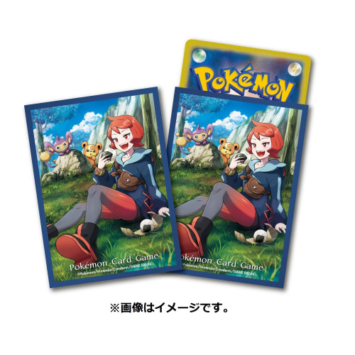 SLEEVE POKÉMON: AREZA Pokemon Estampas Ilustradas # - Produto Original