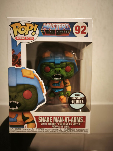 Funko Pop Snake Man At Arms - Retro Toys - #92