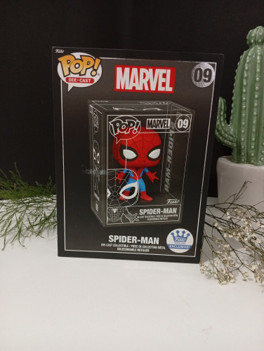 Funko Pop SPIDER MAN DIE CAST 09 - SPIDER MAN DIE CAST - #09