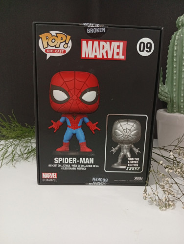 Funko Pop SPIDER MAN DIE CAST 09 - SPIDER MAN DIE CAST - #09