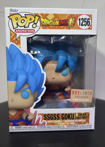 SSGSS Goku Funko Pop Dragon Ball Z #1256 - Produto Original