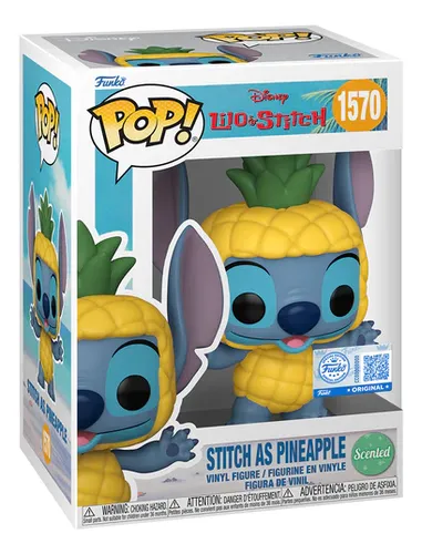 Funko Pop STITCH AS PINEAPPLE SCENTED Lilo E Stitch #1570 - Produto Original