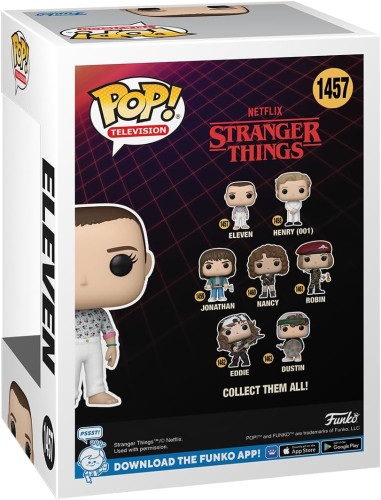 Funko Pop STRANGER THINGS - 4ª TEMPORADA - ONZE COM CAMISA FLORAL-Strangers Things-1467