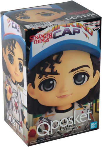 Action Figures Stranger Things - Dustin - Q Posket - Stranger Things - #