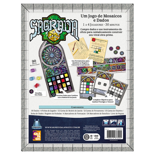 Sagrada - Jogo De Tabuleiro - #