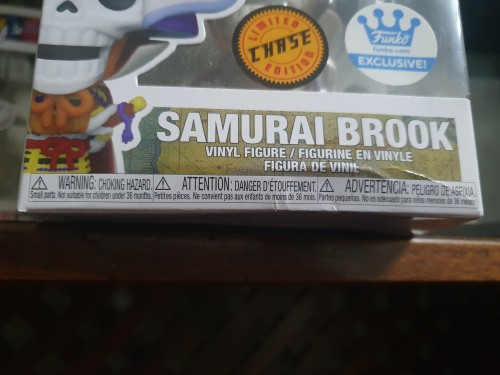 Samurai Brook Chase Metalico Funkoshop (marcas Na Caixa) - Animation One Piece - #1129