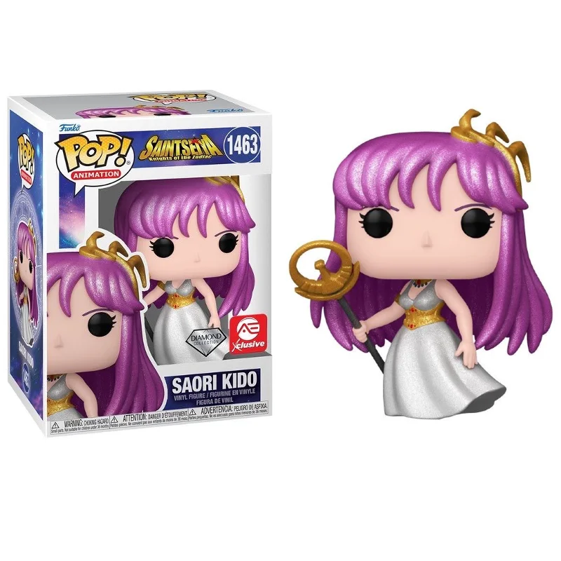 Saori 1463 Funko Pop Original Cavaleiros Do Zodiaco Ae Exclusivo-Saint Seiya-1463
