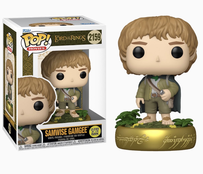 Samwise Gamgee Glows In The Dark The Lord Of The Rings #2159 - Produto Original
