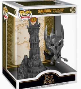 Sauron With The Tower Of Barad-dûr The Lord Of The Rings #36 - Produto Original