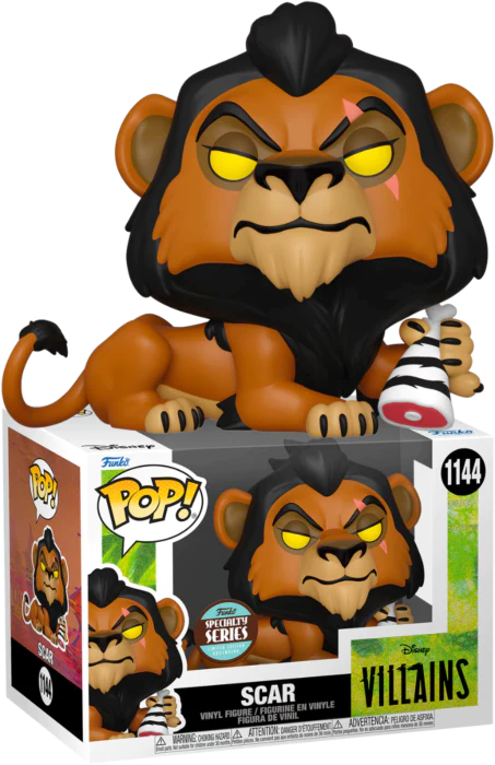 Funko Pop Scar ( Specialty Series )-Disney Villains-1144