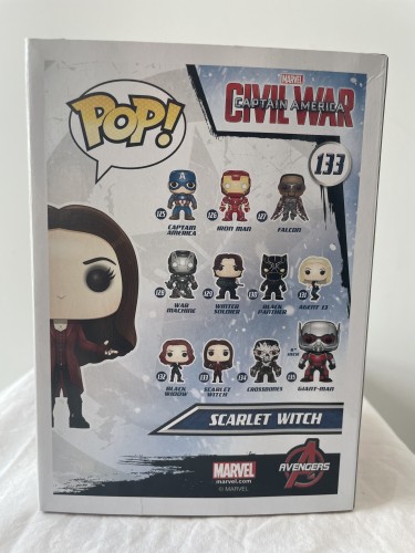Funko Pop Scarlet Witch - Captain America: Civil War - #133