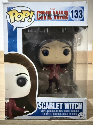 Scarlet Witch Feiticeira Escarlate Disney Marvel Captain America Civil War #133 - Produto Original
