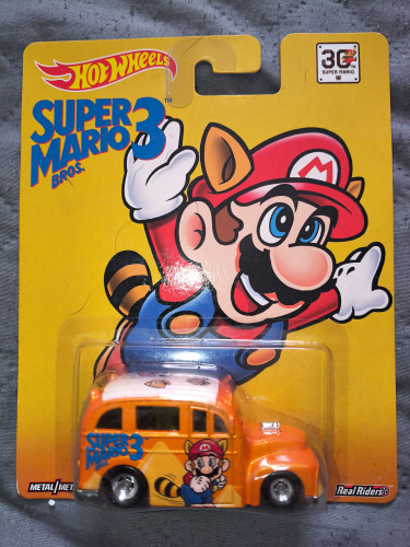 School Busted Super Mario Hot Wheels Super Mario # - Produto Original