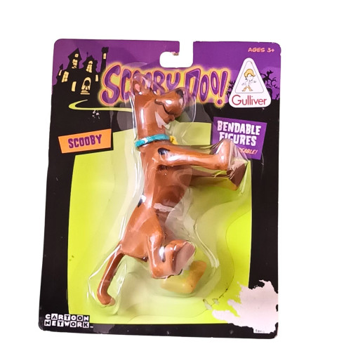 Scooby Doo Bendable figures da Gulliver Cartoon Network (com avaria no papelão) Scooby Doo # - Produto Original