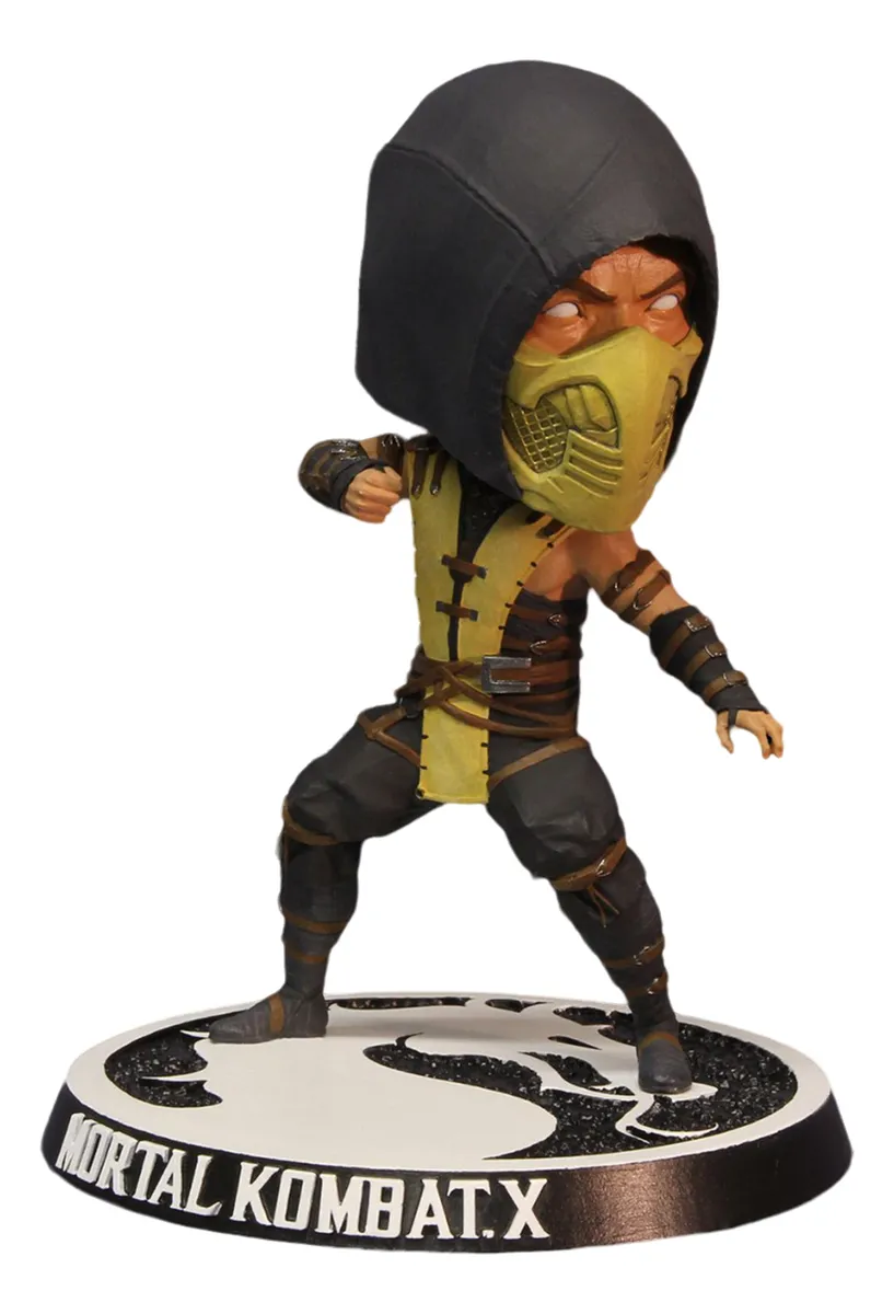 Scorpion - Mortal Kombat X - Bobblehead Mortal Kombat # - Produto Original