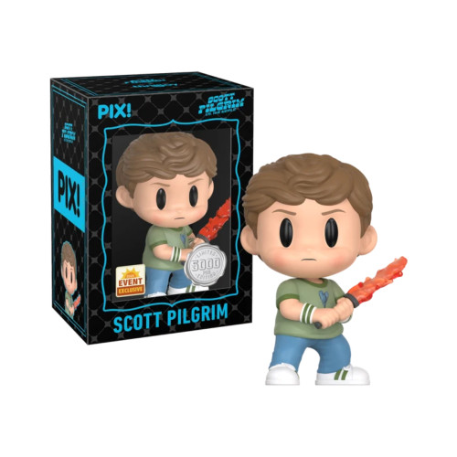  Scott Pilgrim Vs. The World – PIX! Vinyl Figure – Thrilljoy – 2025 Event Exclusive # - Produto Original