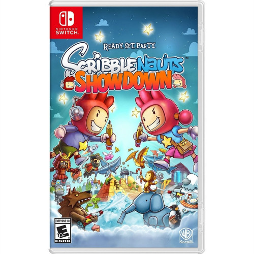 Scribblenauts Showdown Switch Usado Mídia Física Americano (sem Caixa)-Nintendo Switch-
