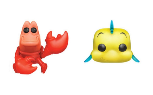 Funko Pop! Sebastian + Flounder-Disney The Little Mermaid-236