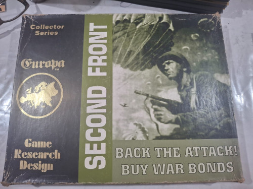 Second Front (Europa Collector Series XII) Jogo De Tabuleiro # - Produto Original
