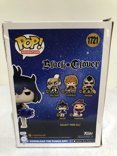 Funko Pop Secre caixa danificada - Animation: Black Clover - #1721