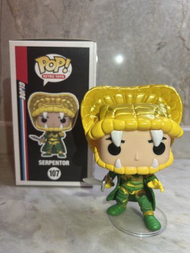 Funko Pop Serpentor - Limited Edition - Summer Convention 2022 - - Retro Toys G.I. Joe - #107