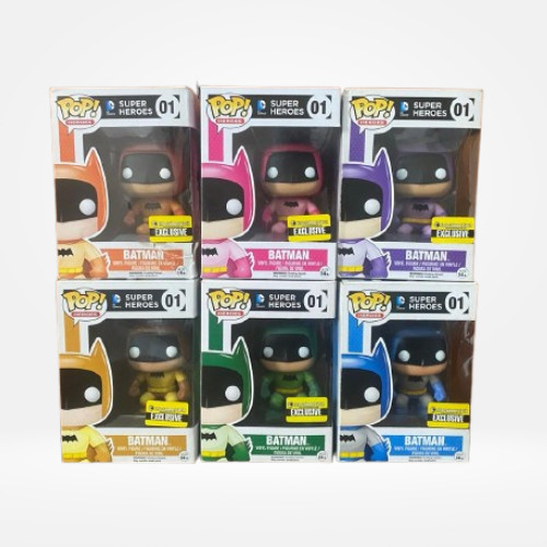 Set Dc Batman Rainbow 75th Anniversary | Funko Pop! - Batman Rainbow 75th Anniversary - #1
