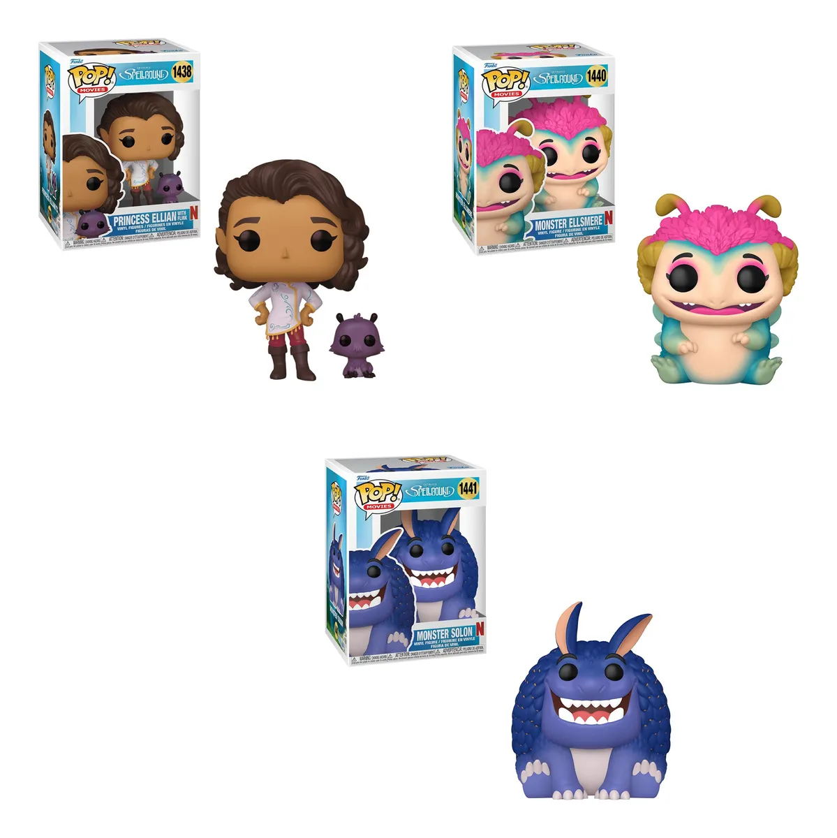 Set De Funko Enfeitiçados Princess Ellian Ellsmere Solon - Spellbound Spellbound #1438 - Produto Original