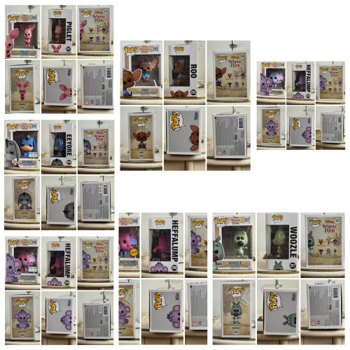 Set Vaulted Ursinho Pooh (puff) Completo Com 11 Pops, Chase E Exclusivos - Winnie The Pooh - #252