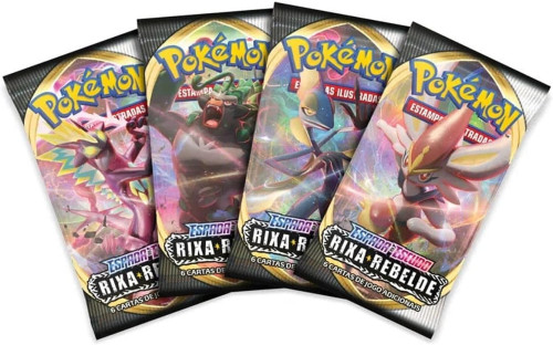 Set de artes Rixa Rebelde Pokemon # - Produto Original
