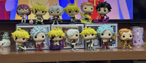 Funko Pop Seven deadly sins coleção-The Seven Deadly Sins-1345