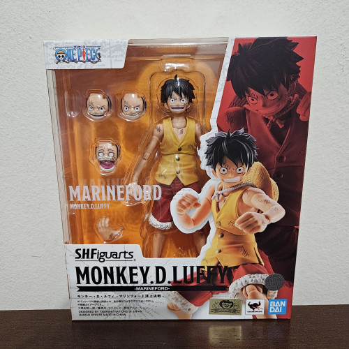 Sh figuarts Luffy Marineford- One Piece One Piece # - Produto Original