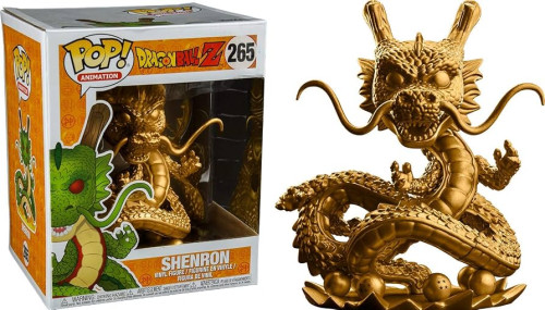 Shenron gold 6" exclusivo Hot Topic Dragon Ball Z #265 - Produto Original