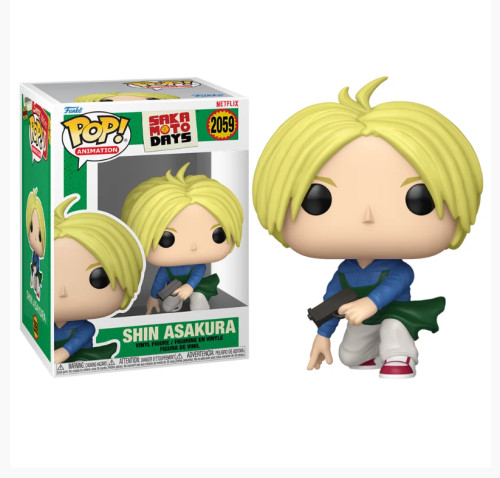 Funko Pop Shin Asakura Sakamoto Days #2059 - Produto Original