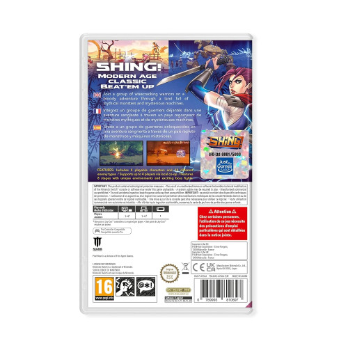 Shing Pixel Heart Limited - Switch Lacrado Mídia Física Europeu - Nintendo Switch - #