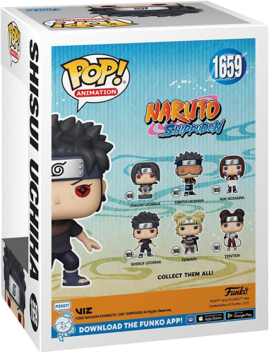 Funko Pop Shisui Uchiha Naruto Shippuden-Naruto Shippuden-1659