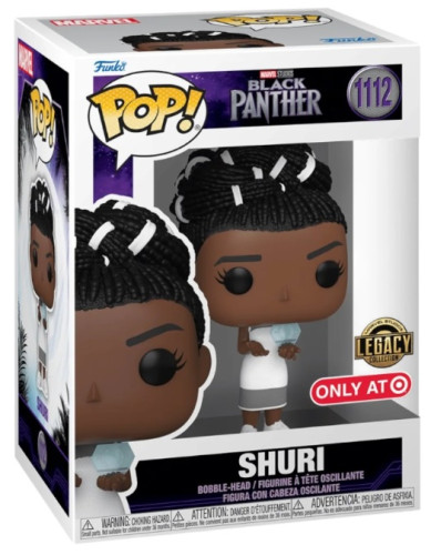 Shuri (Caixa Danificada) Legacy Only At Marvel Black Panther #1112 - Produto Original