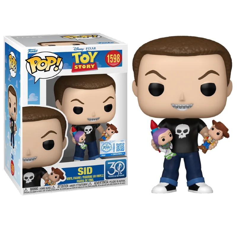 Sid 1598 Funko Pop Original Exclusivo Toystory-Disney Toy Story-1598