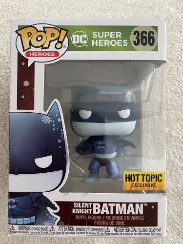 Funko Pop Silent Night Batman - Exclusivo Hot Topic - Dc Super Heroes - #366 - FUNKO POP  #366