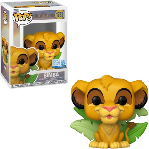 Simba Com Folhas O Rei Leão #1733 - Produto Original