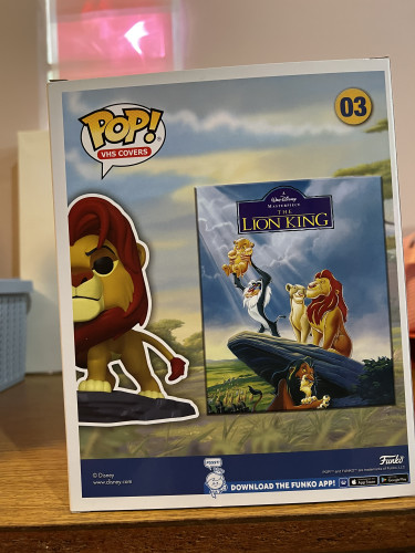 Funko Pop Simba On Pride Rock #03 - Disney Rei Leao - #03