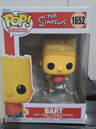 Simpsons - Bart #1652 FUNKO POP #1652 - Produto Original