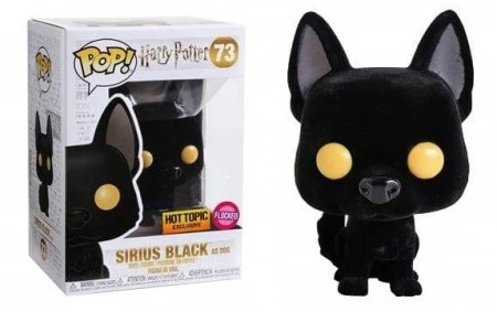 Sirius Black As Dog 73 Funko Pop Original Flocked Exclusivo Hot Topic Harry Potter-Harry Potter-923