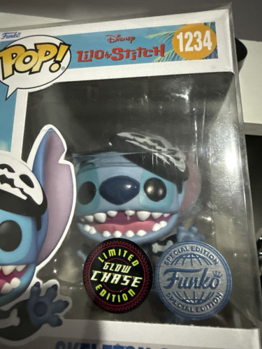 Funko Pop Skeleton Stitch - Disney Lilo E Stitch - #1234